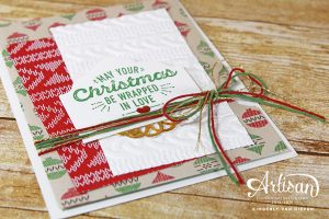 Wrapping Christmas, Wrapped in Warmth Stamp Set, Stampin' Up!