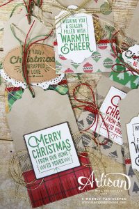 Christmas Tags, Stampin' Up!, Wrapped in Warmth