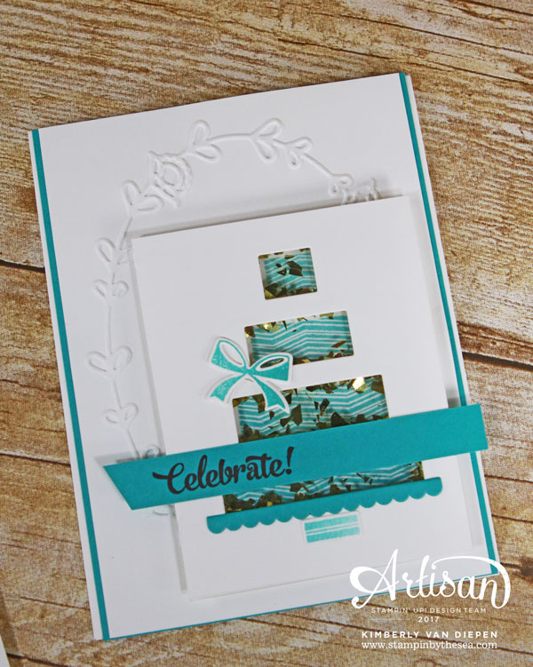 Shake & Celebrate, Stampin' Up!, Birthday