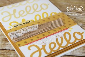 Miss You, Vertical Garden, Hey Chicks, Stampin' Up!