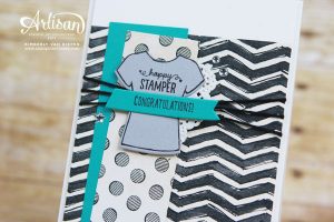 Happy Stamper, Custom Tee stamp set, Stampin' Up!