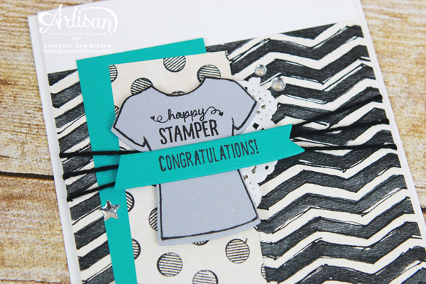Happy Stamper, Custom Tee stamp set, Stampin' Up!