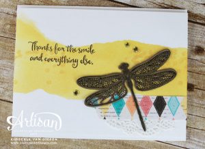 Masking Technique, Dragonfly Dreams, Stampin' Up!