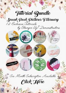 Tutorial Bundle Blog Hop, Stampin' Up!