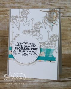 Cupcakes & Carousels, Stampin' Up!, Carousel Birthday
