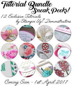 April Tutorial, Stampin' Up!