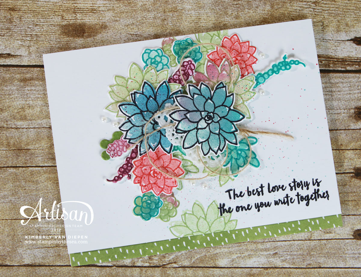 Oh So Succulent, Stampin' Up!, Artisan Blog Hop