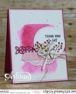 Berry Burst, OnStage Displays, Stampin' Up!, Orange Blossom