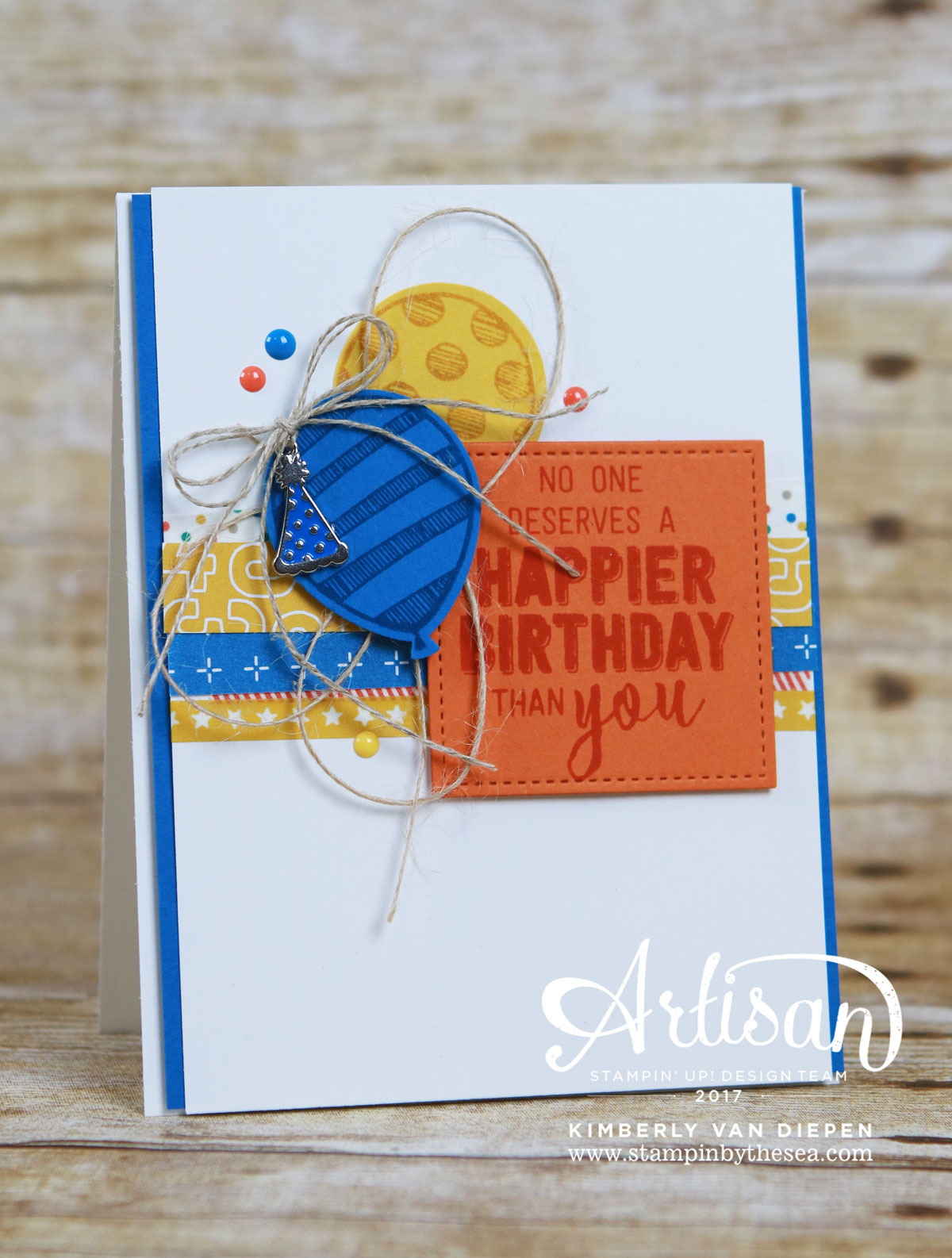 Party Animal, Stampin' Up! Be Inspired Blog Hop