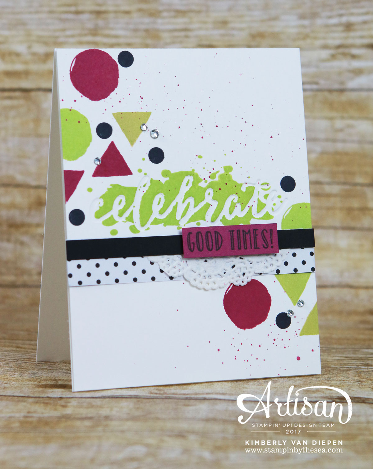Celebrating, Stampin' Up! Happy Celebrations 