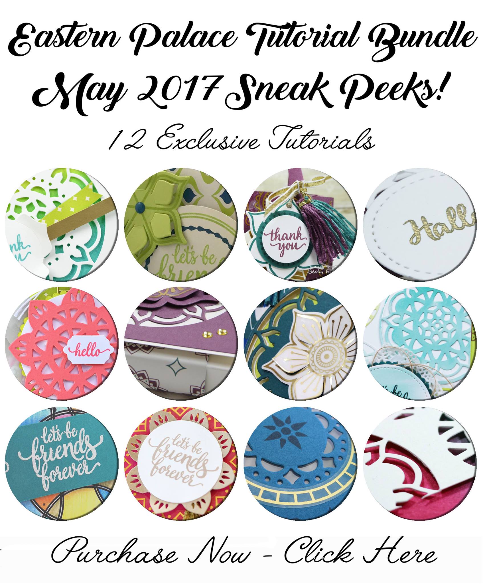 May Exclusive Tutorial, Eastern Palace Suite, Stampin' Up!