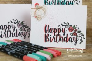 Card Buffet, Big on Birthdays, Stampin' Up!