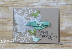 Friends and Flamingos, Flourishing Phrases, Stampin' Up!