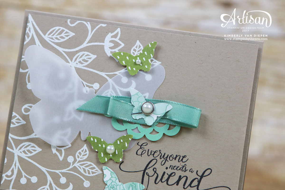 Friends and Flamingos, Flourishing Phrases, Stampin' Up!