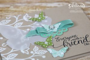Friends and Flamingos, Flourishing Phrases, Stampin' Up!