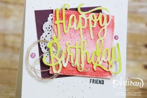 Birthday Celebration, Be Inspired, Stampin' Up!