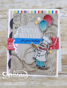 Birthday Delivery, Stampin' Up!, Artisan Blog Hop