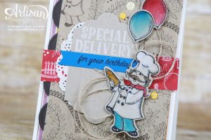 Birthday Delivery, Stampin' Up!, Artisan Blog Hop