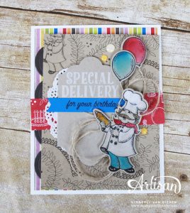 Birthday Delivery, Stampin' Up!, Artisan Blog Hop