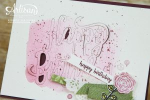 Happy Birthday Gorgeous stamp set, Artisan Blog Hop, Stampin' Up!