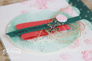 Happy Birthday Gorgeous stamp set, Artisan Blog Hop, Stampin' Up!
