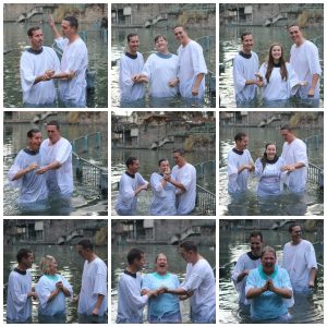 Day three of Israel, Baptism