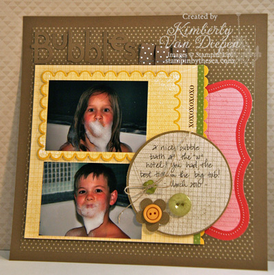 Independent Stampin' Up! Demonstrator Kimberly Van Diepen