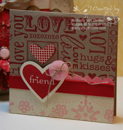 Independent Stampin' Up! Demonstrator Kimberly Van Diepen 
