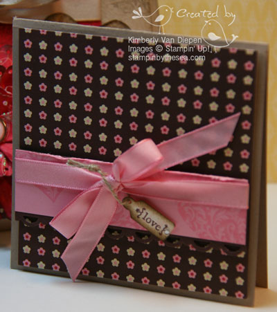Independent Stampin' Up! Demonstrator Kimberly Van Diepen 