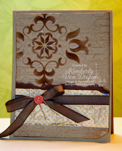 Independent Stampin' Up! Demonstrator Kimberly Van Diepen