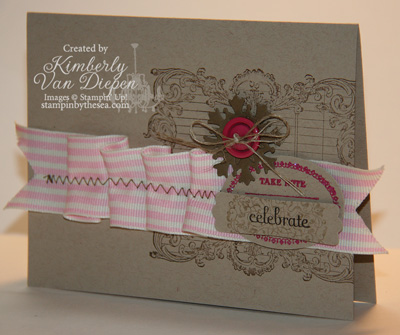Independent Stampin' Up! Demonstrator Kimberly Van Diepen