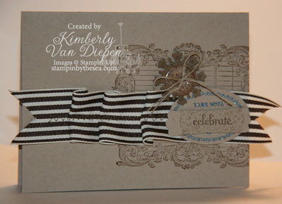Independent Stampin' Up! Demonstrator Kimberly Van Diepen