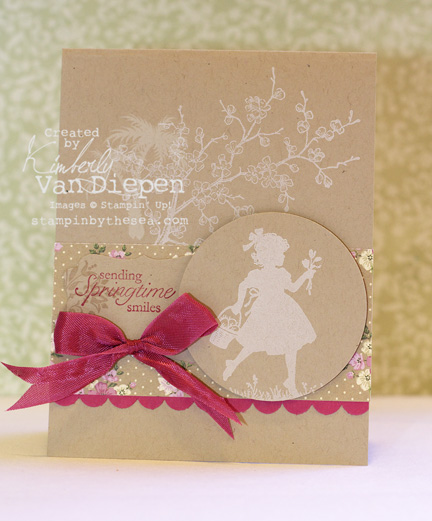 Indpendent Stampin Up! Demonstrator Kimberly Van Diepen