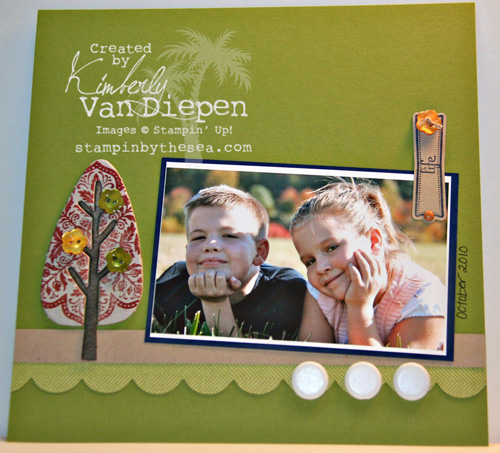Independent Stampin' Up! Demonstrator Kimberly Van Diepen Woodbridge, VA