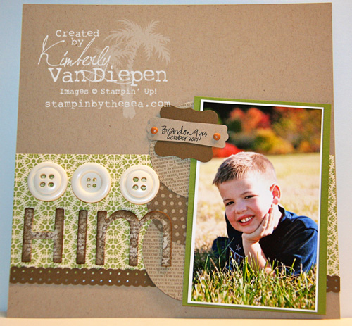 Independent Stampin' Up! Demonstrator Kimberly Van Diepen Woodbridge, VA