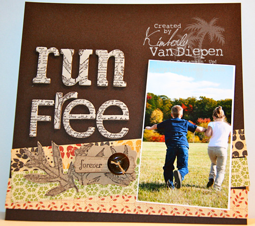 Independent Stampin' Up! Demonstrator Kimberly Van Diepen