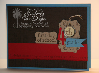 Independent Stampin' Up! Demonstrator Kimberly Van Diepen Woodbridge VA