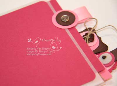Stampin' Up! Demonstrator Kimberly Van Diepen 