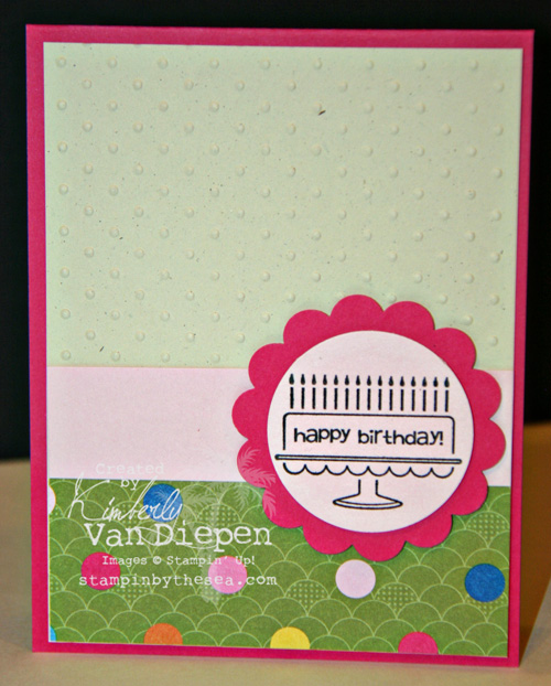 Independent Stampin' Up! Demonstrator Kimberly Van Diepen, Northern Virginia