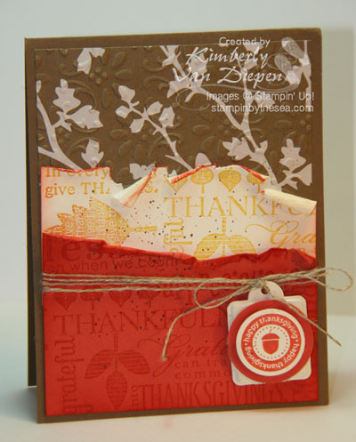 Independent Stampin' Up! Demonstrator Kimberly Van Diepen, Colorado Springs, CO