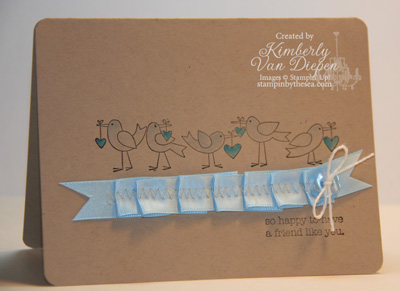Independent Stampin' Up! Demonstrators Kimberly Van Diepen