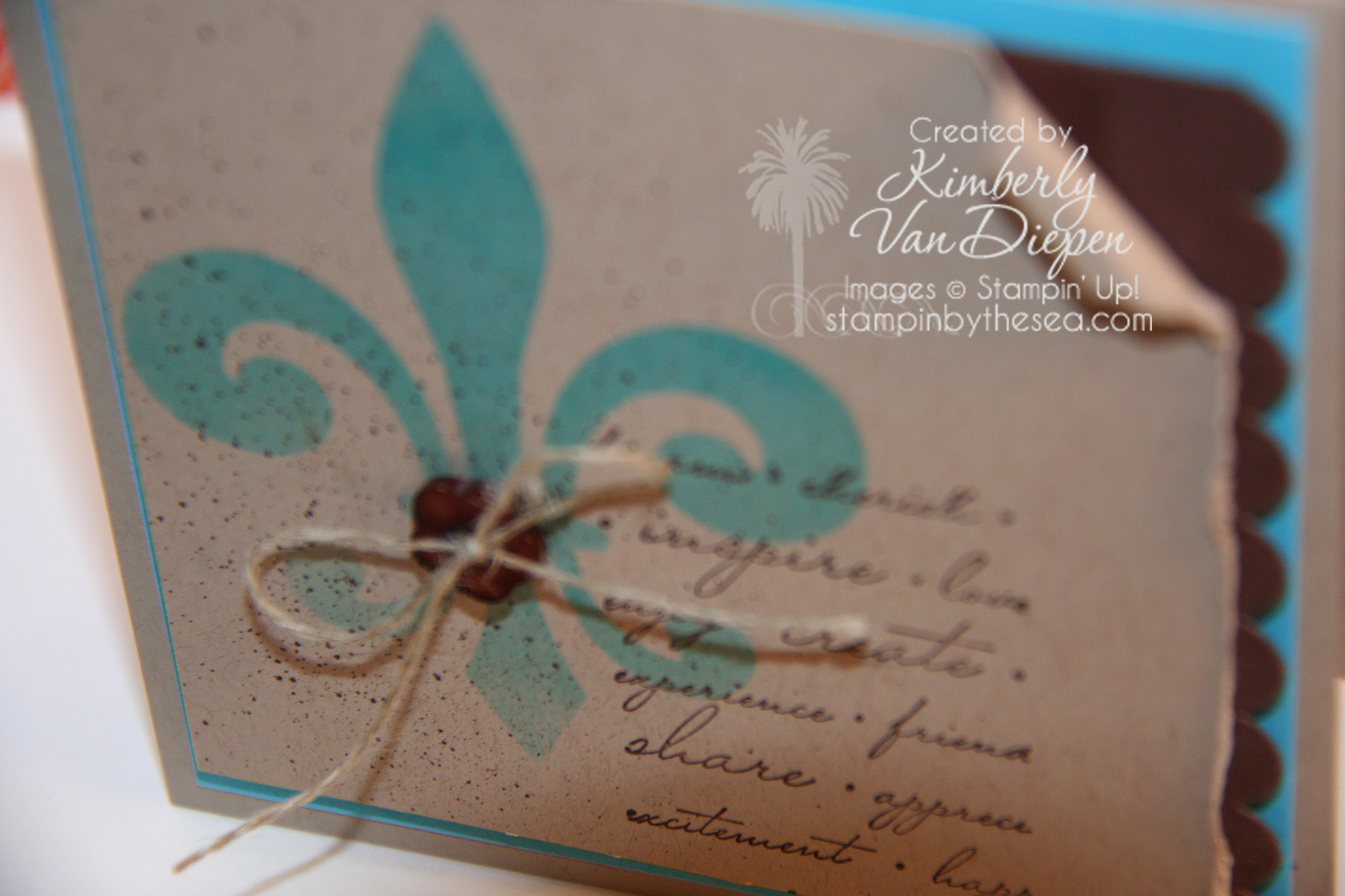 Independent Stampin' Up! Demonstrator Kimberly Van Diepen