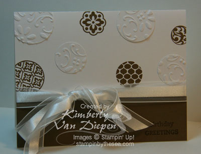 Independent Stampin' Up! Demonstrator Kimberly Van Diepen Colorado Springs, CO