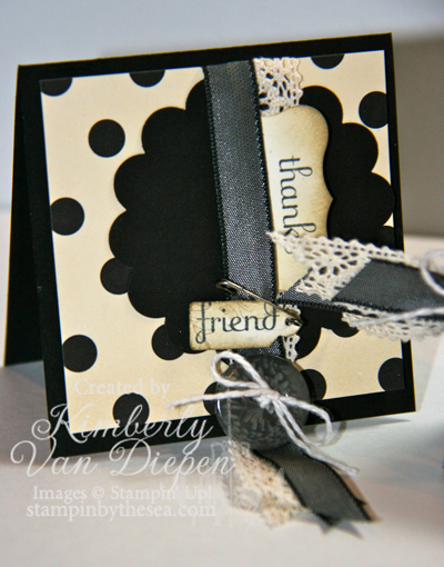 Indpendent Stampin' up! Demonstrator Kimberly Van Diepen Woodbridge Va